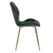 Mebel Elite Стул Lucky, зеленый, велюровый, ME.LUCKY/Z/ZL/V/K - Home Club, изображение 7