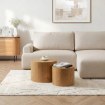Mebel Elite Набор столиков Leila из натурального дуба, ME.LEILA/D/L - Home Club, изображение 2