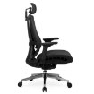 Mebel Elite Вращающееся кресло Dylan, эргономичное, чёрное, ME.DYLAN/CZ/T/FO - Home Club, изображение 5