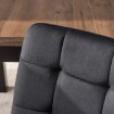 Mebel Elite Стілець Peru, чорний, велюровий, ME.PERU/CZ/V/K - Home Club, зображення 4