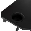 Mebel Elite Игровой стол Bleck 120 см, черный, ME.BLECK/CZ/B - Home Club, изображение 5
