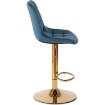 Mebel Elite Барный стул Arcos, синий, велюровый, ME.ARCOS/GR/ZL/V/H - Home Club, изображение 4