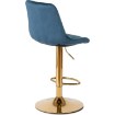 Mebel Elite Барный стул Arcos, синий, велюровый, ME.ARCOS/GR/ZL/V/H - Home Club, изображение 5