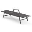 Mebel Elite Садовый шезлонг Roule из техноротанга, черный, ME.ROULE/CZ/RT/OGR/LEZ - Home Club, изображение 3