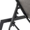 Mebel Elite Садовый шезлонг Roule из техноротанга, черный, ME.ROULE/CZ/RT/OGR/LEZ - Home Club, изображение 8