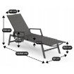 Mebel Elite Садовый шезлонг Roule из техноротанга, черный, ME.ROULE/CZ/RT/OGR/LEZ - Home Club, изображение 9