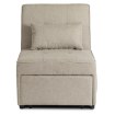 Mebel Elite Раскладной кресло Iberis 67 см для сна, бежевого цвета, ME.IBERIS/BZ/T/FW67 - Home Club, изображение 3
