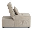 Mebel Elite Раскладной кресло Iberis 67 см для сна, бежевого цвета, ME.IBERIS/BZ/T/FW67 - Home Club, изображение 5