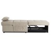 Mebel Elite Раскладной кресло Iberis 67 см для сна, бежевого цвета, ME.IBERIS/BZ/T/FW67 - Home Club, изображение 7