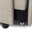 Mebel Elite Раскладной кресло Iberis 67 см для сна, бежевого цвета, ME.IBERIS/BZ/T/FW67 - Home Club, изображение 12