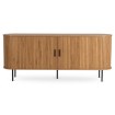 Mebel Elite Комода Trish 180 см, дводверна, розсувна, дуб, ME.TRISH/D/KOM180 - Home Club, зображення 5