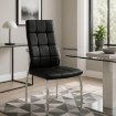 Mebel Elite Стул Molly, чёрный, экокожа, ME.MOLLY/CZ/CH/E/K - Home Club, изображение 2