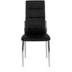 Mebel Elite Стул Molly, чёрный, экокожа, ME.MOLLY/CZ/CH/E/K - Home Club, изображение 3