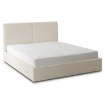 Mebel Elite Кровать 140x200 «Marsylia» с ящиком для хранения, кремового цвета, из ткани букле, ME.MARSYLIA/140/KR/TB/LOZZPOJ - Home Club