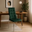 Mebel Elite Стул Molly, зеленый, велюровый, ME.MOLLY/Z/CH/V/K - Home Club, изображение 2