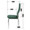 Mebel Elite Стул Molly, зеленый, велюровый, ME.MOLLY/Z/CH/V/K - Home Club, изображение 6