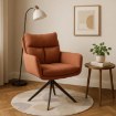 Mebel Elite Вращающееся кресло Paul Rude, ME.PAUL/RD/CZ/T/K - Home Club, изображение 2