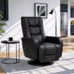 Mebel Elite Массажное вращающееся кресло Spike, чёрное, из экокожи, ME.SPIKE/CZ/E/FW - Home Club, изображение 2