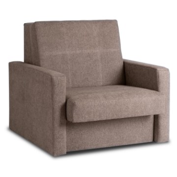 Mebel Elite Одноместное кресло-кровать Milan 1, бежевого цвета, PPHUE.MAJA1/POLARIS4/FW - Home Club