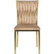 Mebel Elite Стул Dan, бежевый, плетеный, велюровый, ME.DAN/BZ/ZL/V/K - Home Club, изображение 9