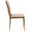 Mebel Elite Стул Dan, бежевый, плетеный, велюровый, ME.DAN/BZ/ZL/V/K - Home Club, изображение 10