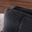 Mebel Elite Вращающееся кресло Akita, чёрное, из вельвета, ME.AKITA/CZ/SZTR/K - Home Club, изображение 4