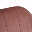 Mebel Elite Обертове крісло Tom, рожеве, велюрове, ME.TOM/R/CH/V/FO - Home Club, зображення 7