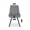 Mebel Elite Стілець Rick 2, сірий, ME.RICK2/P/T/K - Home Club, зображення 6