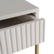 Mebel Elite Туалетний столик Marcos Кашмір/Золотий, рифлений, W.MAGGIORE/MA07/KASZ/N.ZL/U.ZL/B - Home Club, зображення 6