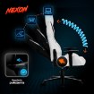 Mebel Elite Ігрове обертове крісло Nexon, біле, ME.FURY/B/E/T/FO - Home Club, зображення 3