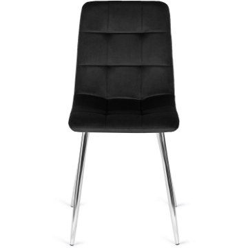 Mebel Elite Стул Cesar, черный, велюровый, ME.CESAR/CZ/V/K - Home Club