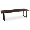 Mebel Elite Раздвижной стол Edwin 160–260 см, орех/чёрный, ME.EDWIN/O/S - Home Club, изображение 9