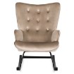 Mebel Elite Крісло-гойдалка Elis, бежеве, ME.ELIS/BZ/V/FW - Home Club, зображення 3