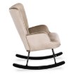 Mebel Elite Крісло-гойдалка Elis, бежеве, ME.ELIS/BZ/V/FW - Home Club, зображення 4