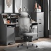 Mebel Elite Вращающееся кресло Juliet, эргономичное, серого цвета, ME.JULIET2/P/T/FO - Home Club, изображение 2