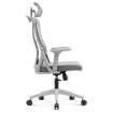 Mebel Elite Вращающееся кресло Juliet, эргономичное, серого цвета, ME.JULIET2/P/T/FO - Home Club, изображение 4
