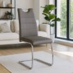 Mebel Elite Стул Lopez, серый, экокожа, ME.LOPEZ/P/CH/E/K - Home Club, изображение 2