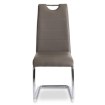Mebel Elite Стул Lopez, серый, экокожа, ME.LOPEZ/P/CH/E/K - Home Club, изображение 3