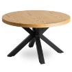 Mebel Elite Столик Lincoln «Золотой дуб»/«Черный», ME.LINCOLN/D/CZ/L - Home Club