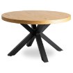 Mebel Elite Столик Lincoln «Золотой дуб»/«Черный», ME.LINCOLN/D/CZ/L - Home Club, изображение 3