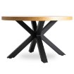 Mebel Elite Столик Lincoln «Золотой дуб»/«Черный», ME.LINCOLN/D/CZ/L - Home Club, изображение 5
