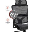 Mebel Elite Вращающееся кресло Royal, эргономичное, чёрного цвета, ME.ROYAL/CZ/T/FO - Home Club, изображение 11