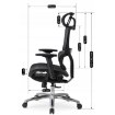 Mebel Elite Вращающееся кресло Royal, эргономичное, чёрного цвета, ME.ROYAL/CZ/T/FO - Home Club, изображение 17