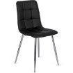 Mebel Elite Стул Enzo, чёрный, искусственная кожа, ME.ENZO/CZ/CH/E/K - Home Club