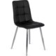 Mebel Elite Стул Enzo, чёрный, искусственная кожа, ME.ENZO/CZ/CH/E/K - Home Club