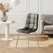 Mebel Elite Стул Enzo, чёрный, искусственная кожа, ME.ENZO/CZ/CH/E/K - Home Club, изображение 2