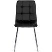 Mebel Elite Стул Enzo, чёрный, искусственная кожа, ME.ENZO/CZ/CH/E/K - Home Club, изображение 3