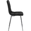 Mebel Elite Стул Enzo, чёрный, искусственная кожа, ME.ENZO/CZ/CH/E/K - Home Club, изображение 4