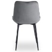 Mebel Elite Стул Chris, серый, велюровый, ME.CHRIS/P/CZ/V/K - Home Club, изображение 8