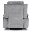 Mebel Elite Розкладне крісло з функцією масажу Box 2, темно-сіре, ME.BOX2/CP/T/FW - Home Club, зображення 9